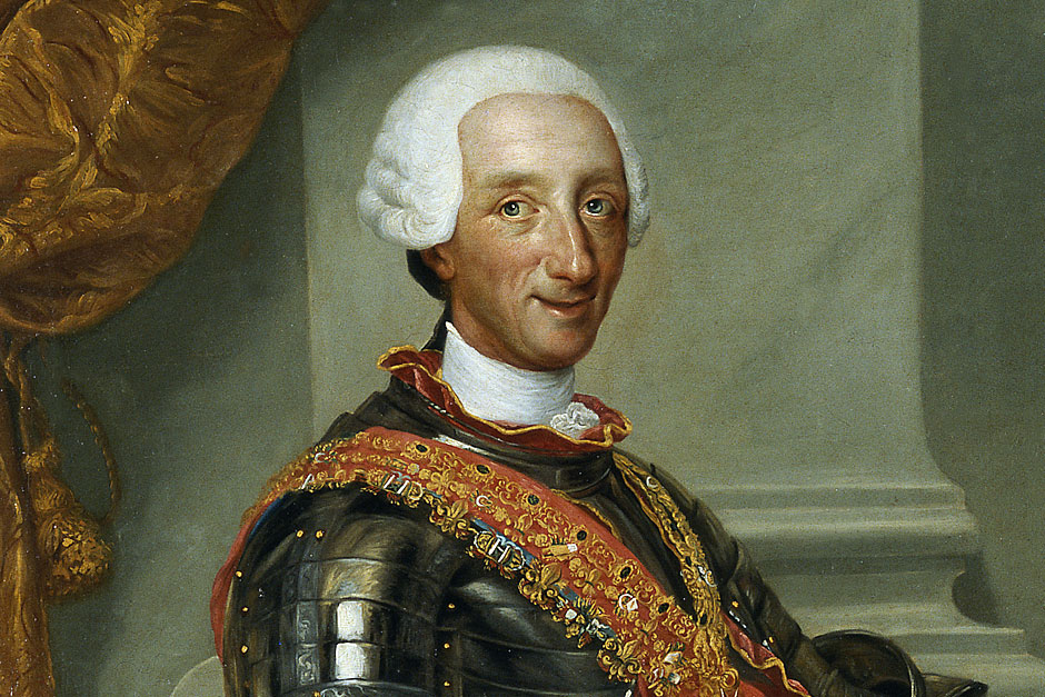 Retrato de Carlos III por Vergara